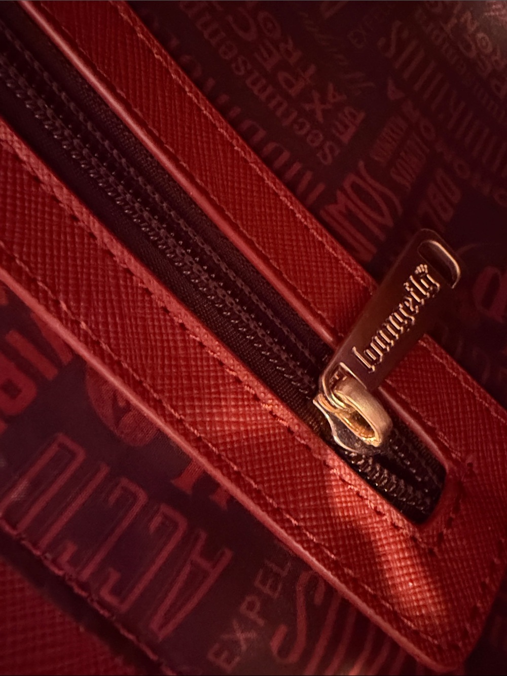 Harry Potter x Red Top-Handle Satchel - Picture 6 of 16